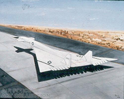 XB-70A - WAITING TO GO - EDWARDS AFB CA, 1964